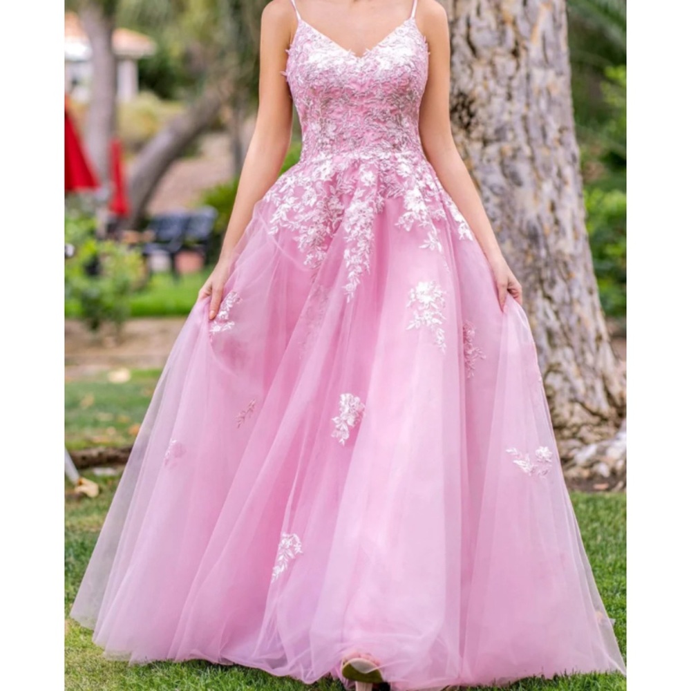 Pretty Pink Prom Dress